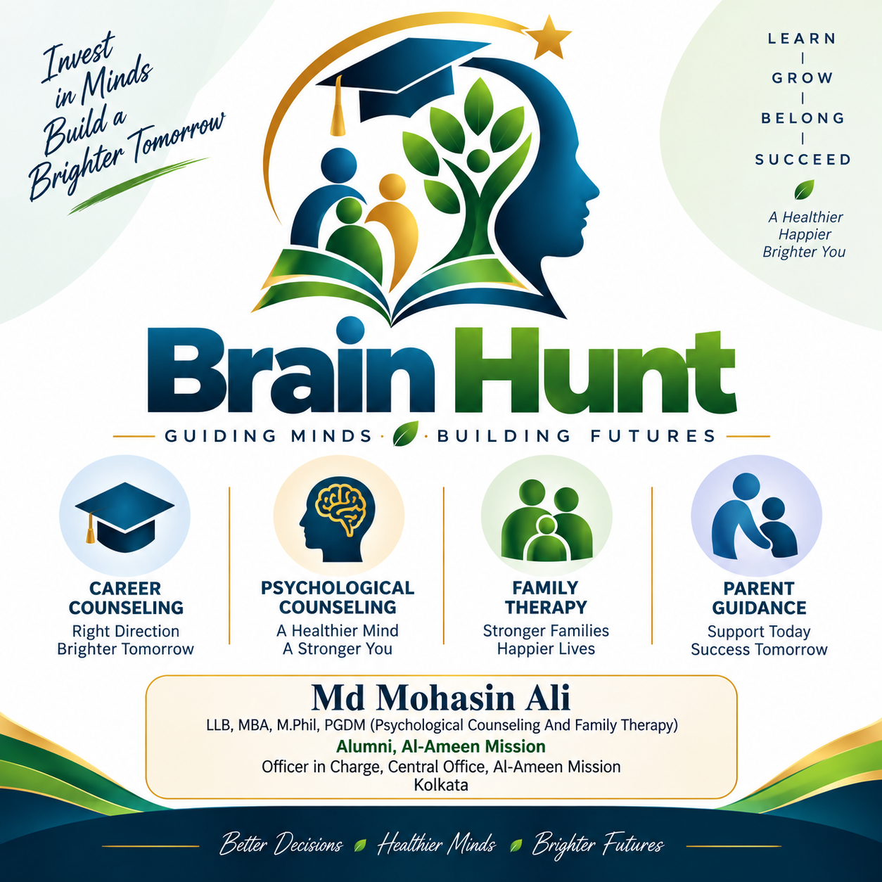Brain Hunt branding